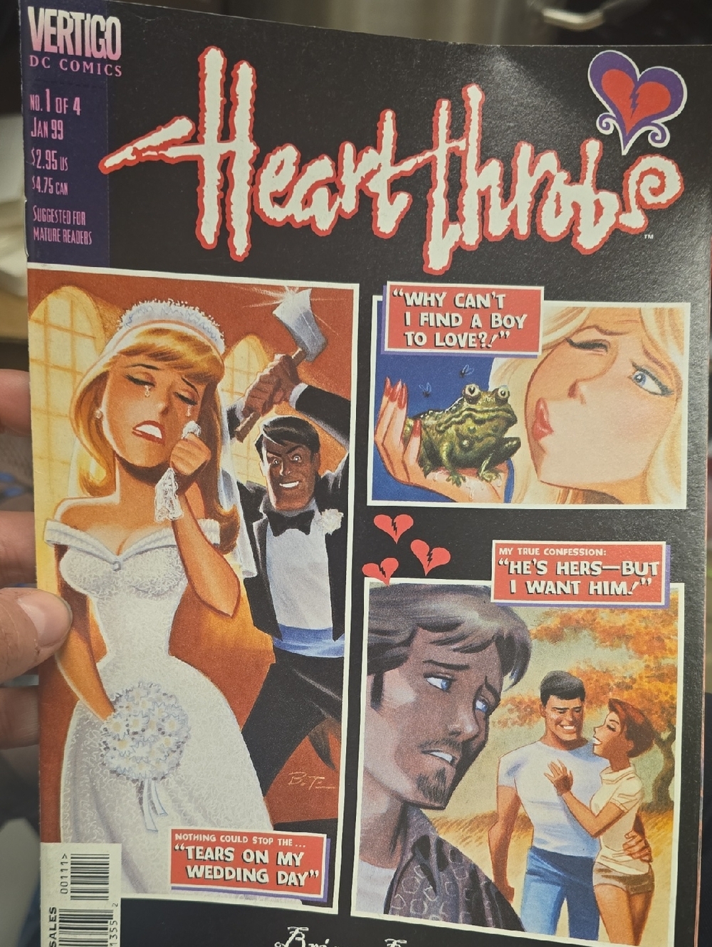 Vertigo DC Comics January 1999 Heartthrobs Comic Book